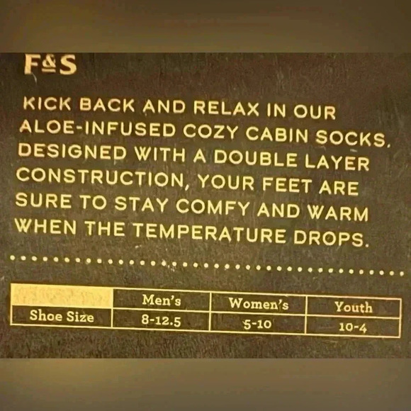 FREE 🆕🐝Youth | Field & Stream Cozy Cabin  Socks - Picture 5 of 14